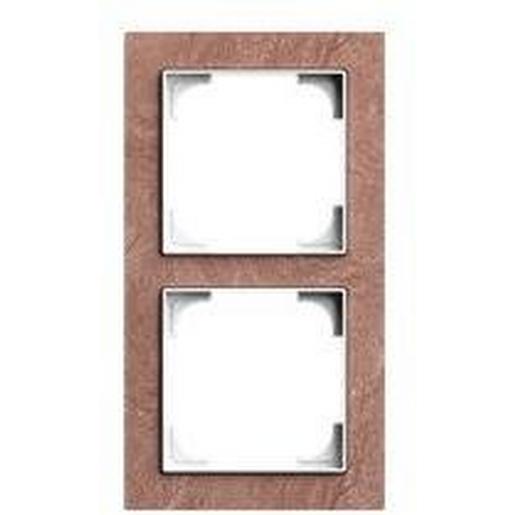 1St. Busch-Jaeger 1722-4097 Rahmen 2-fach Schiefer Terra Rosso 1St. Busch-Jaeger 1722-4097 Rahmen 2-fach Schiefer Terra Rosso