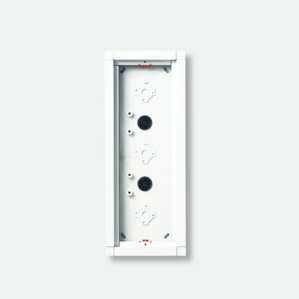 1St. Siedle GA 612-3/1-0 W Gehäuse Aufputz 200039117-00 GA612-3/1-0W