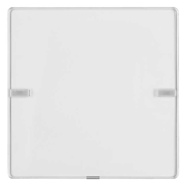 1St. Berker 80141329 Tastsensor 1fach Komfort mit Beschriftungsfeld KNX Q.x polarweiß samt