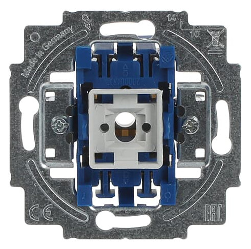 1St. Busch-Jaeger 2400/7 US Wippschalter-Einsatz, Kreuzschaltung