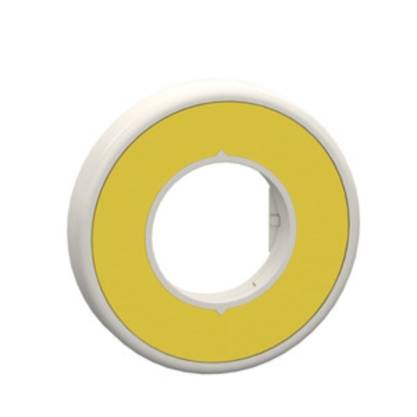 1St. Schneider Electric ZBY9W2B101 Beleuchtbares Schild für Not-Aus/Not-Halt, 1 LED rot, 24V, blanko