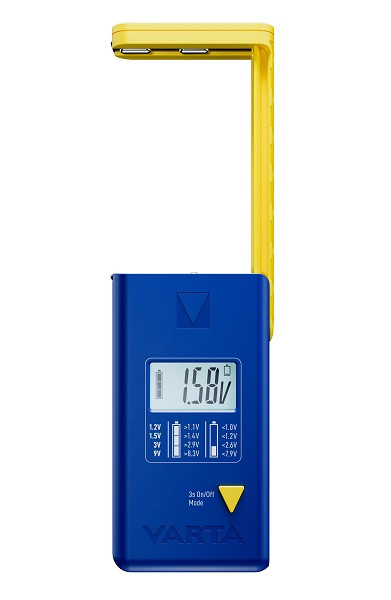 1St. Varta 893 LCD BATTERY TEST 893 LCD Battery Tester Blister 1