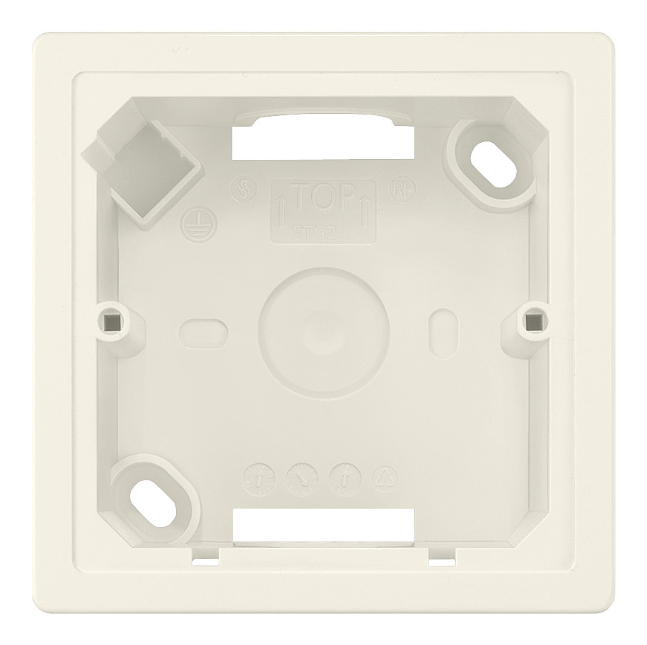 1St. Siemens 5TG2901 DELTA line/Style Aufputzgehäuse, 1-fach