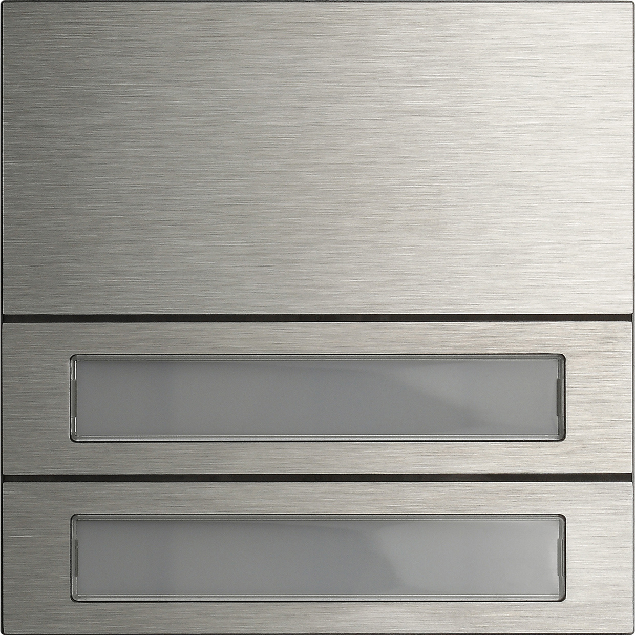 1St. Gira 5532914 Ruftastenmodul 2f System 106 Edelstahl V4A