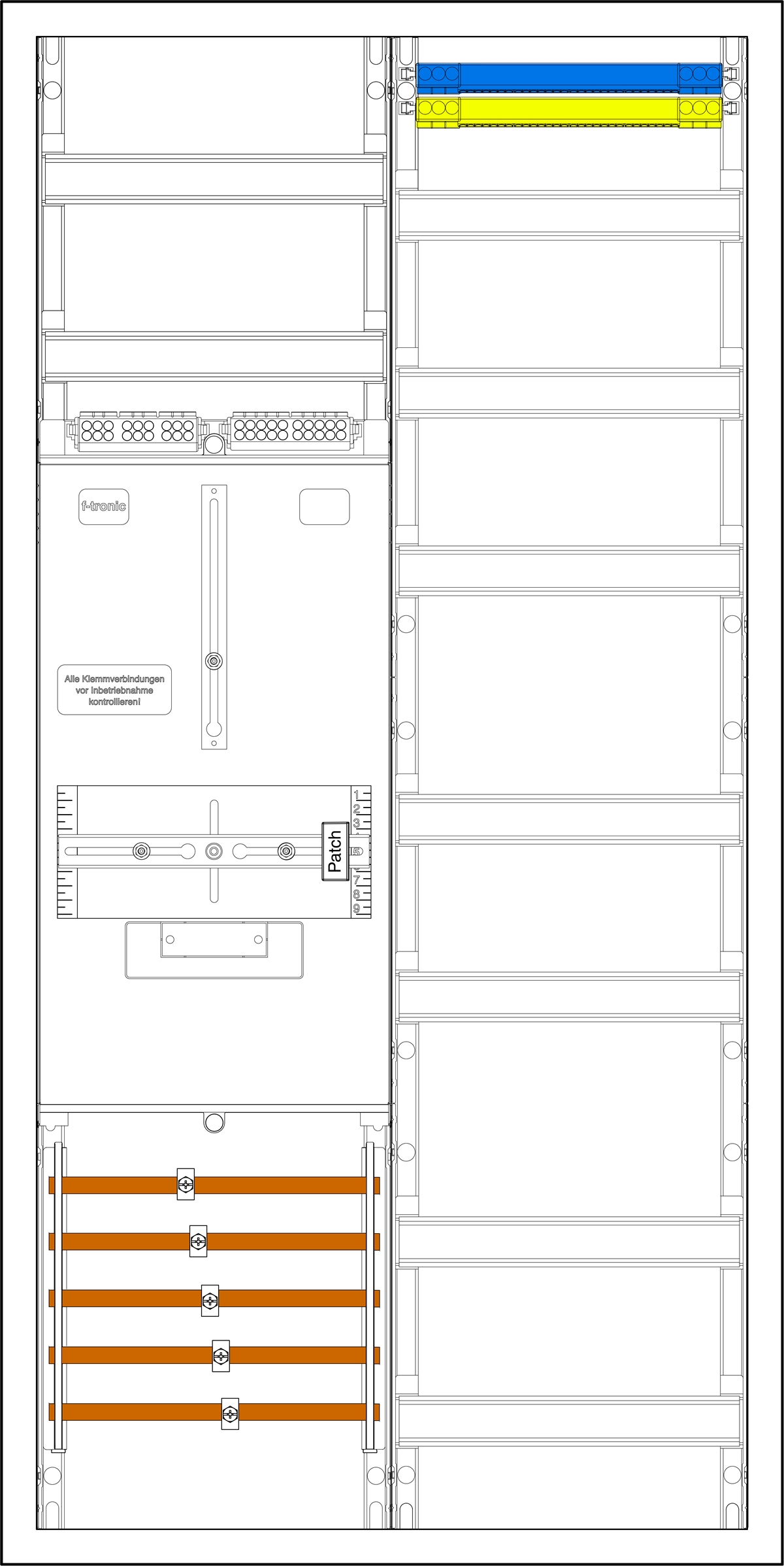 1St. F-Tronic 3HZ721VRJ45 3HZ721VRJ45, 1 ZP, 1 V, PPV5 7190026