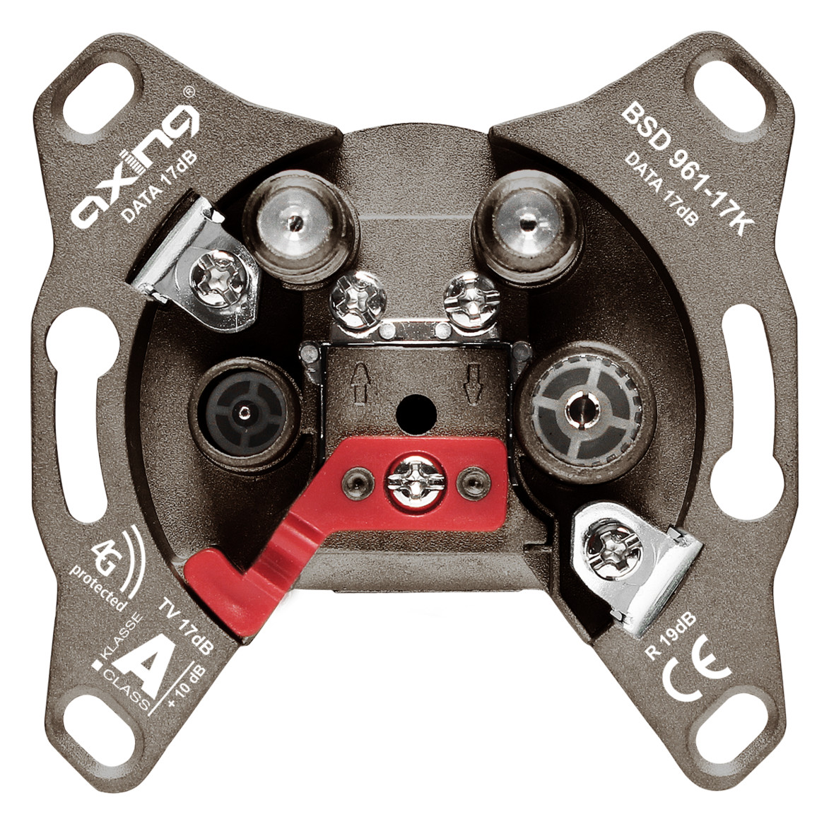 1St. Axing BSD96117K Multimediadose 4Port