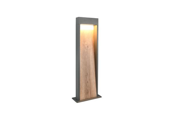 1St. Trio 546960135 LED Poller Holzoptik
