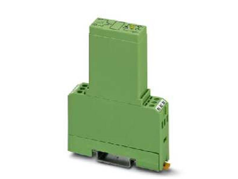 1St. Phoenix Contact EMG 17-OV- 24DC/ 60DC/3 Leistungs-Solid-State-Relais mit Leuchtanzeige und Schutzbeschaltung im Ein- und Ausgangskreis Eingang: 24 V DC Ausgang: 12-60 V DC/ max. 3