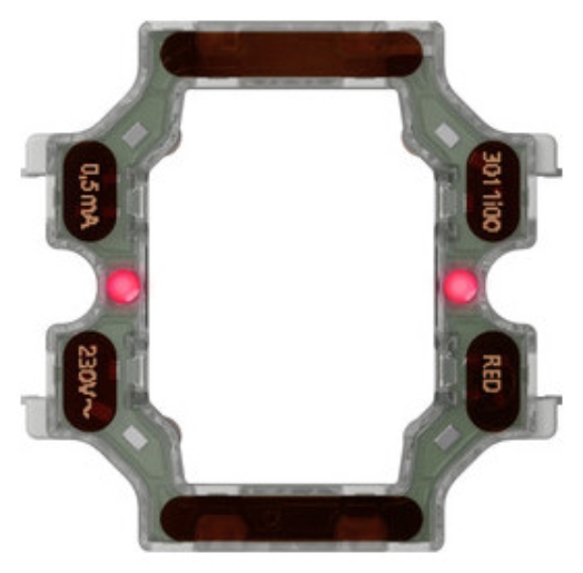 1St. Gira 3793011 LED-Bel.el. T3 0,5 mA RT Serien Zubehör