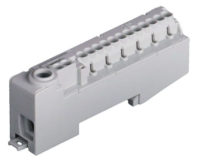 1St. Protec.Class PAZKS 15 Abzweigklemme mit 15 Klemmen steckbar