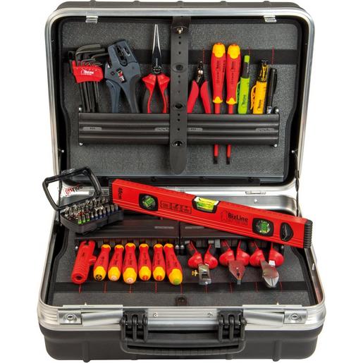 1St. Bizline BIZ 790523 Meisterkoffer Plus mit 21 Werkzeugen