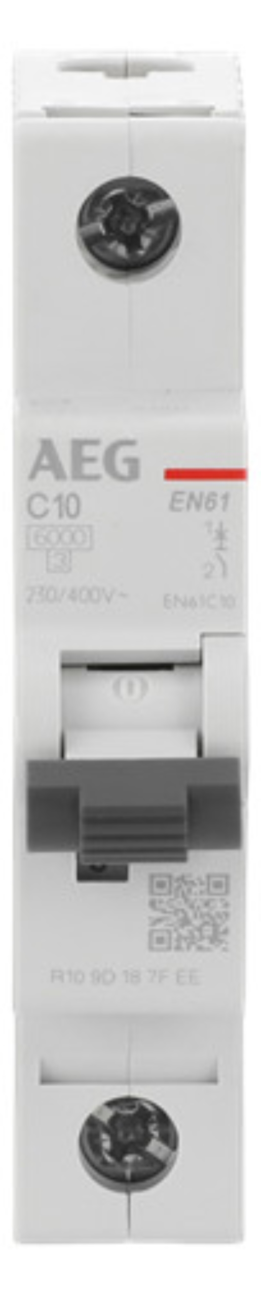 1St. AEG EN61C10 Leitungsschutzschalter ElfaPlus 6kA, C-Charakteristik, 10A, 1P 2CDS251088R0104