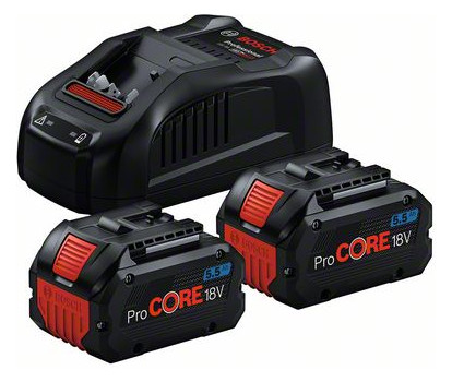 1St. Bosch 1600A0214C Starter-Set 2 x ProCORE18V 1St. Bosch 1600A0214C Starter-Set 2 x ProCORE18V