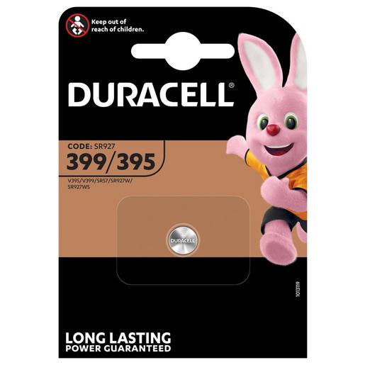1St. Duracell Batterie D399/395 068278 Silberoxid 1,55V SR57 55mAh 1er Blister