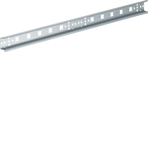 1St. Hager UZ02B4 Hutschiene universN 2feldig zur Befestigung auf Tragschiene