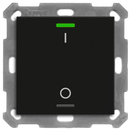 1St. MDT BE-TAL55T106.B1 KNX Taster Light 55 1-fach, RGBW, Temper