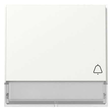 1St. Gira 367366 Wippe Symbol Klingel + BSF Gira TX_44 reinweiß