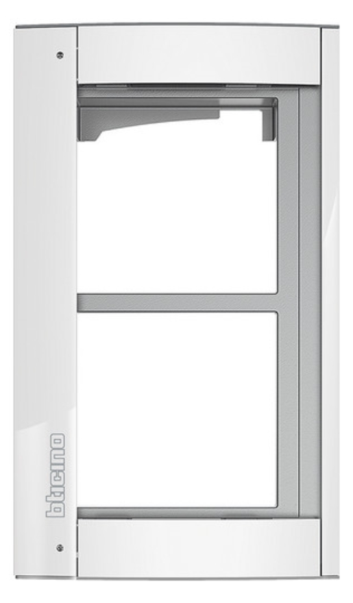 1St. SEKO Bticino 350222 Abdeckrahmen + Modulträger 2 Module, Tür