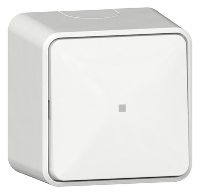 1St. Gira 311613 Wipp-Kontroll AusWe + Montagepl. AP Reinweiß