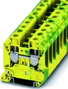 1St. Phoenix Contact UT 16-PE Schutzleiter-Reihenklemme grün-gelb UT16-PE 3044212 1St. Phoenix UT 16-PE Schutzleiter-Reihenklemme grün-gelb UT16-PE 3044212