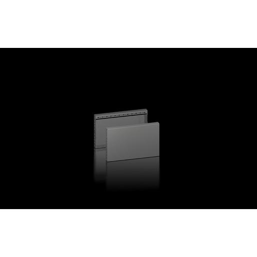 1St. Rittal VX 8660.042 VX Sockel-Blenden, seitlich, H: 200 mm,