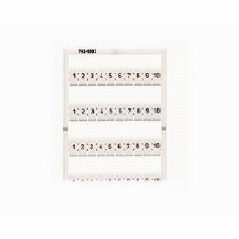 1St. Wago 7935506 WMB-Multibeschriftungssystem Aufdruck waagerecht 4150 mm Weiss 793-5506