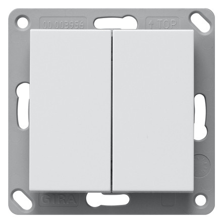 1St. Gira BT Wandsender 2f System 55 246227 Reinweißm BT wall transm.2-g System 55