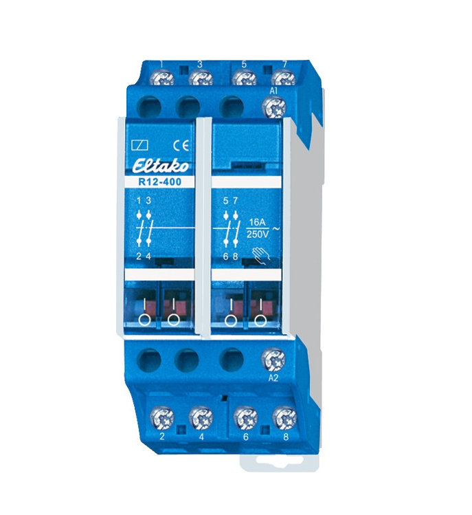 1St. Eltako R12-400-230V Schaltrelais 230V. 4 Schließer 16A/250V AC22400030