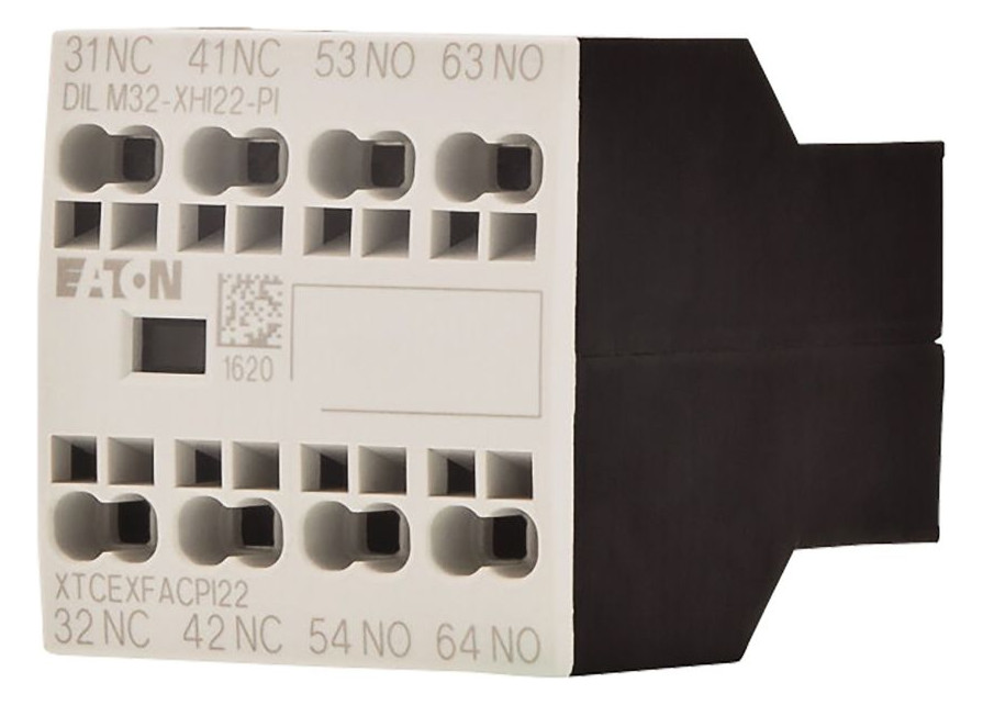 5St. Eaton DILM32-XHI22-PI 199311 Hilfsschalterbaustein 4p Ith=16A 199311