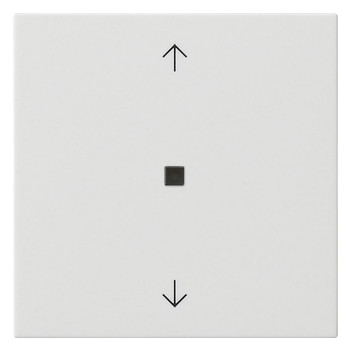 1St. Gira KNX RF Bedienaufs.1f Pfeile 510503 System 55 Reinweiß