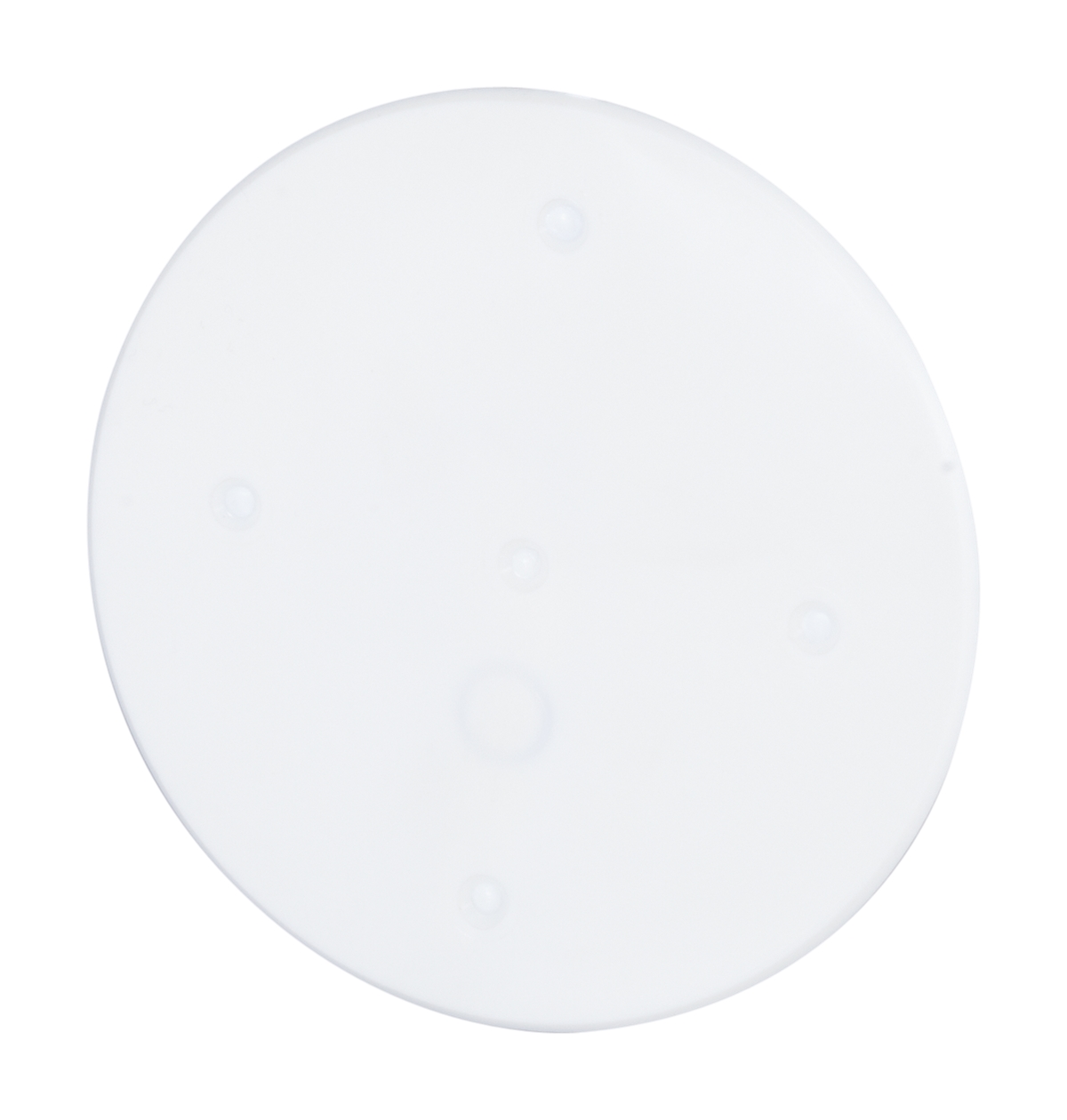 50St. F-Tronic E112H Universal-Schraubdeckel, E112H, inkl. 2 Schrauben, für Geräte- u. Abzweigdosen 7390022