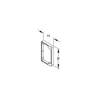 1St. Niedax LER 40.040 Endschutzring, 40x40 mm Kunststoff PP LER40040...