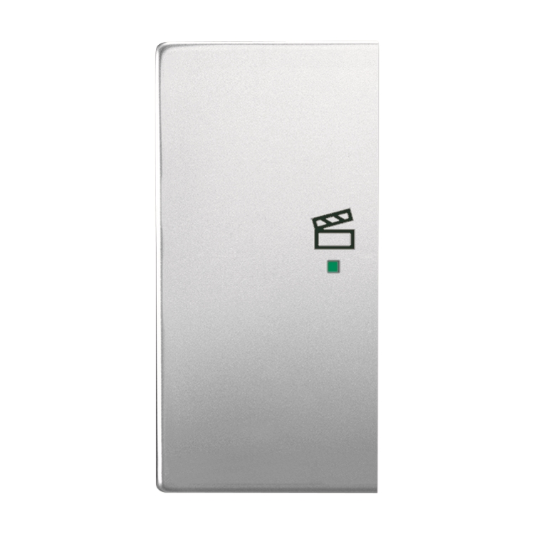 1St. Busch-Jaeger 6233-21-866 Wippe, 2-fach links, mit Symbol Szene Busch-free@home edelstahl