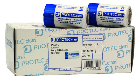 1St. Protec.Class PBAT C Baby Batterien 10er Box