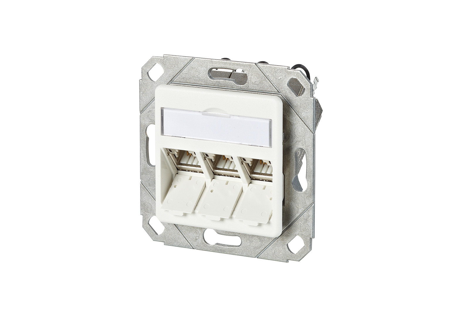 1St. Metz Connect 130B11D31102-E C6Amodul 3 Port 180 M UPk reinweiß RAL9010