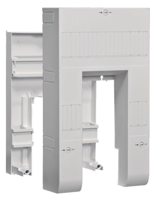 1St. Hager KU8XCHE Zusatzraum mit 10+2+2 PLE für BKE-A mittig sitzend, universZ, VPE = 1 Stück