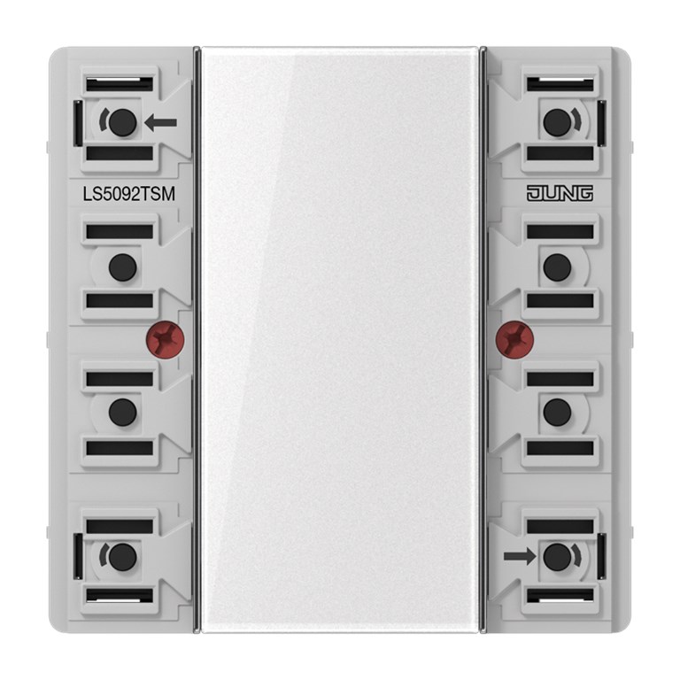 1St. Jung LS5092TSM KNX Tastsensor-Modul Universal 2fach LS 5092 TSM
