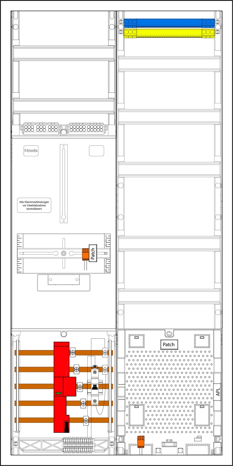 1St. F-Tronic 3HZ721APZB6ÜS 3HZ721APZB6ÜS, 1 ZP, 1 VAPZ inkl. APL, SPVGB6, ÜSS, 2 PPV, 1 PL100 7190080