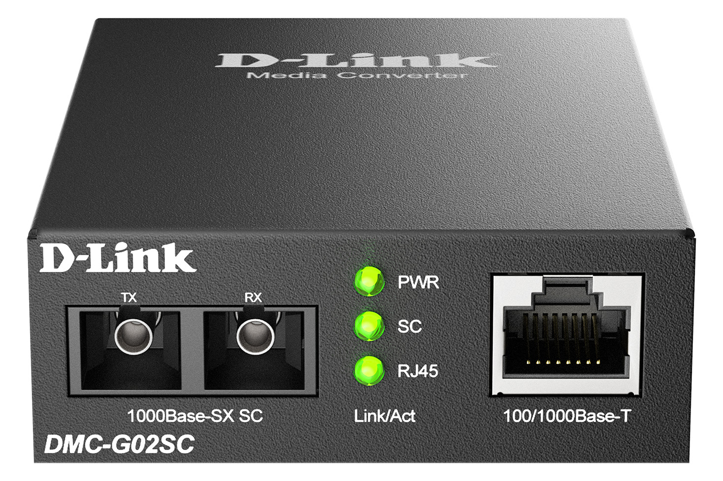 1St. D-Link DMC-G02SC/E Gigabit Ethernet Konverter max. 550m