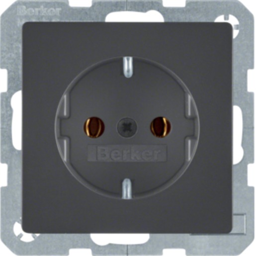 1St. Berker 47436086 Steckdose Q.1/Q.3 anthrazit samt 1St. Berker 47436086 Steckdose Q.1/Q.3 anthrazit samt...
