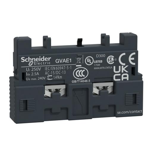 10St. Schneider Electric GVAE1 Hilfsschalter, 1S oder 1Ö 10St. Schneider Electric GVAE1 Hilfsschalter, 1S oder 1Ö