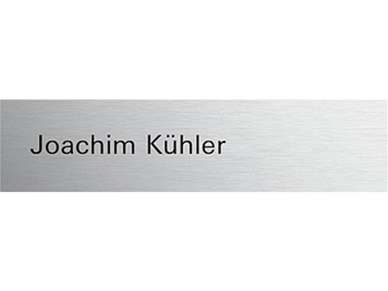 1St. Gira 5549926 Ruftaste beschr. System 106 Aluminium