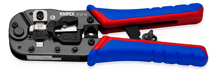 1St. PRIMIUM 97 51 13 Crimpzange für Westernstecker