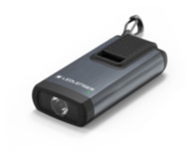 1St. Ledlenser K6R gray Wiederaufladbare Mini-Taschenlampe für d