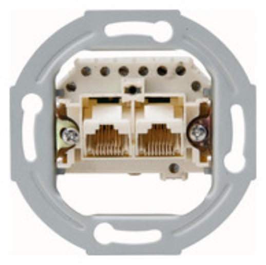 1St. Kopp 33369401 UAE-Anschlussdose, für Telefon-und Daten