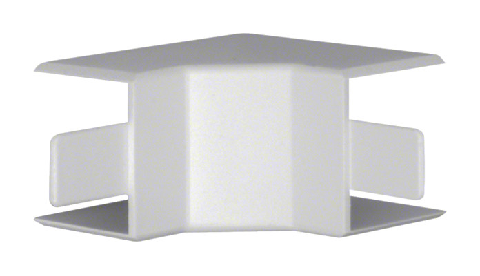 1St. Hager LF3003049016 Inneneck halogenfrei zu Leitungsführungskanal LF 30x30mm verkehrsweiß