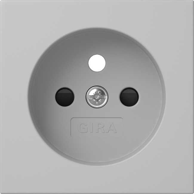 1St. Gira 4945015 Abdeckung für Steckdose mit Erdungsstift 16A 250V und Shutter, Grau matt 1St. Gira 4945015 Abdeckung für Steckdose mit Erdungsstift 16A 250V und Shutter, Grau matt...