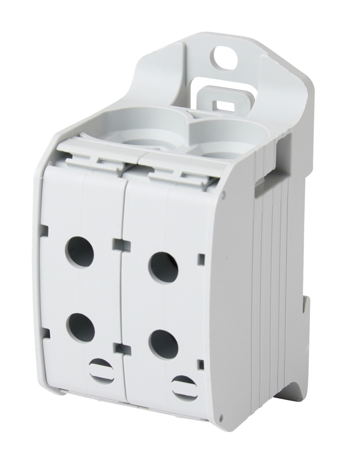 1St. F-Tronic RKA95-1-4gr Reihenklemme 95mm², 1polig, 4 Anschlüsse, grau, CU/AL, RKA95-1-4gr 7730075