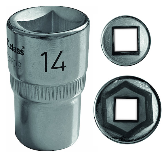 1St. Protec.class PSSL14 PSSL14 Steckschl.-Eins. 1/2Z, 6-kt 14mm