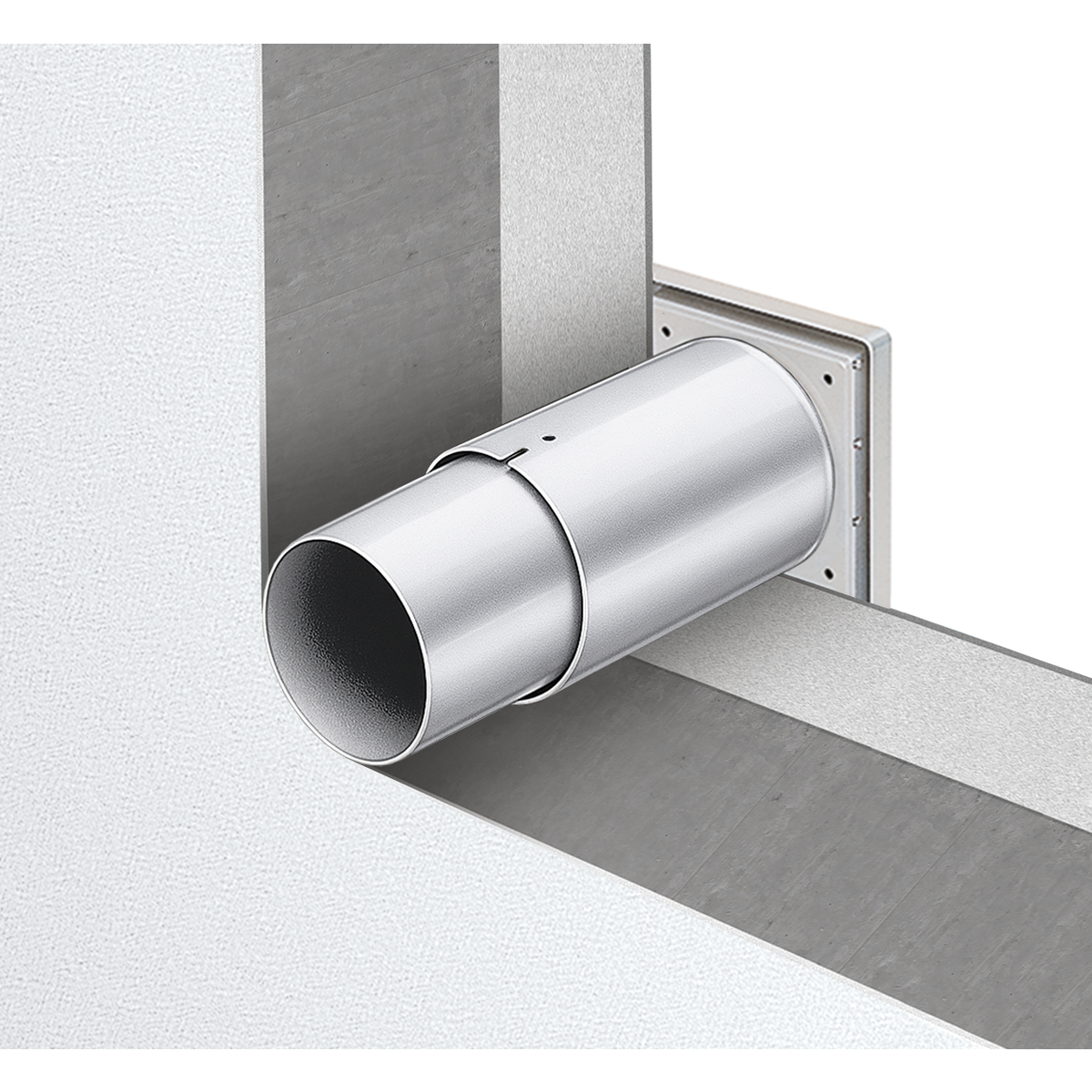 1St. Helios WES 100 Wandeinbausatz